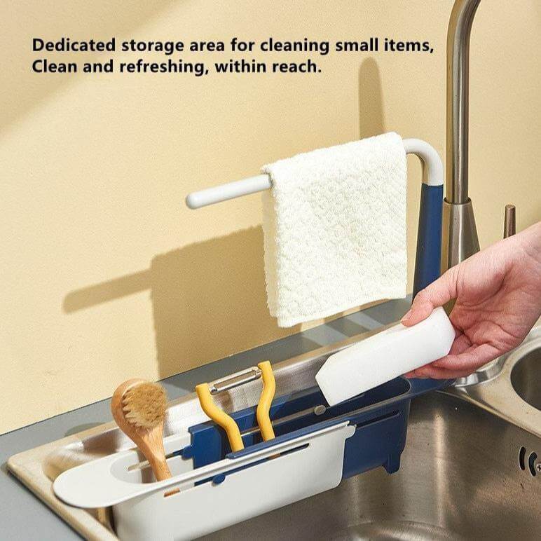 2in1 Kitchen Sink Folding Drain Rack - Image 5