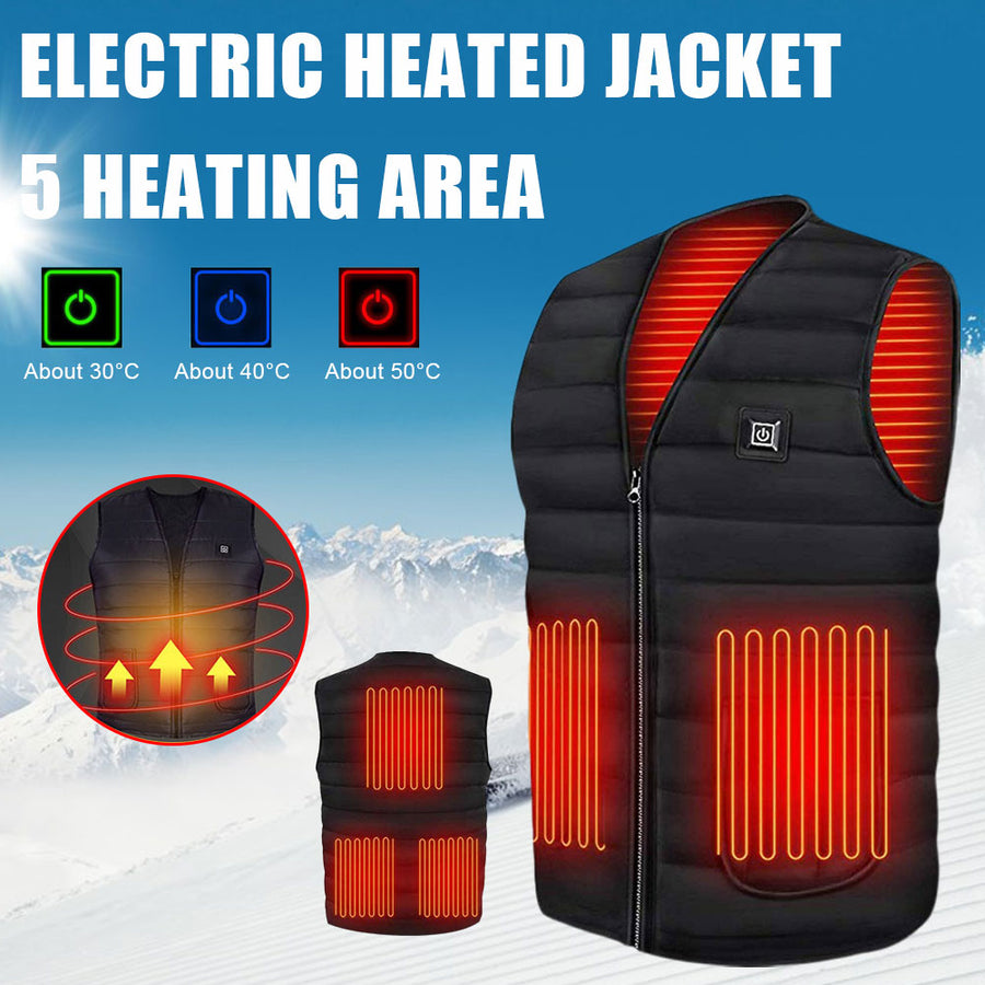 Electric Heated Cotton Vest - Image 2