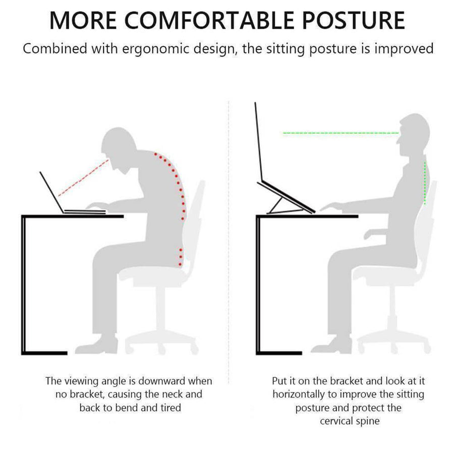 Foldable Support Base Stand for Laptop - Image 9