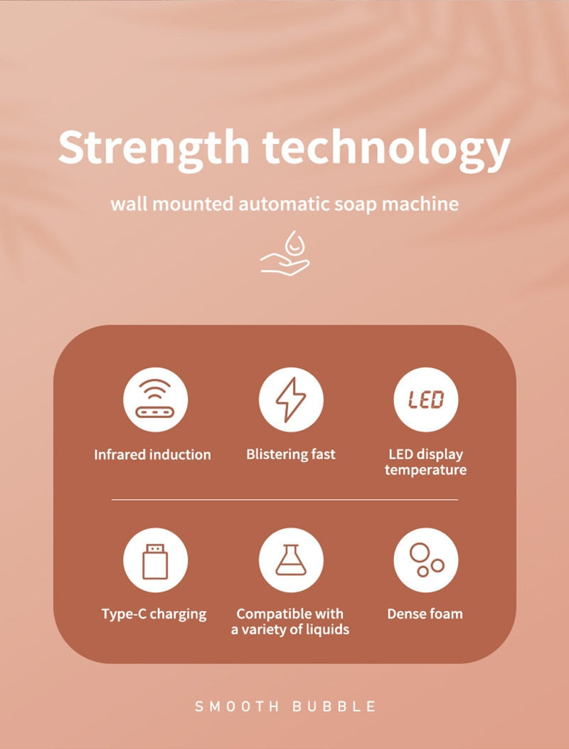 Temperature Display Automatic Soap Dispenser - Image 5
