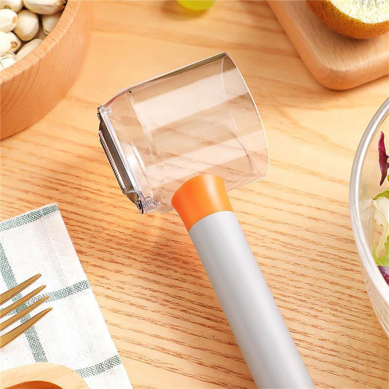 Vegetable Fruit Spill Free Storage Peeler - Image 7