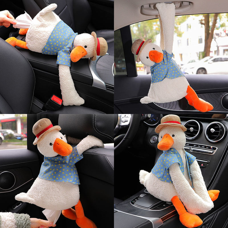 Creative Hanging Duck Tissue Box - Image 1