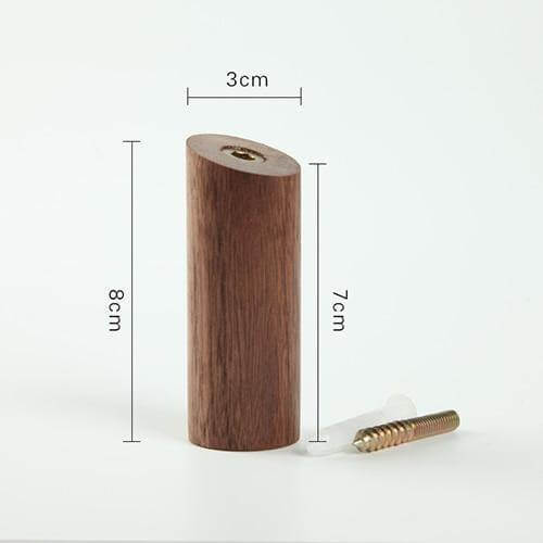 Nordic Wooden Easy Wall-Mounted Clothes Hanger - Image 16