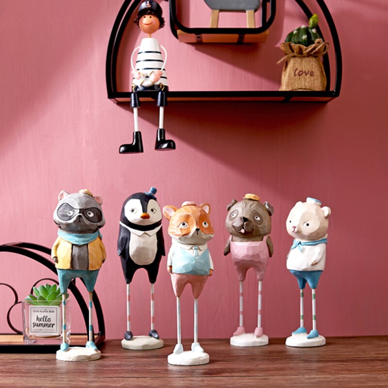 Creative Cute Animal Figurines - Image 1