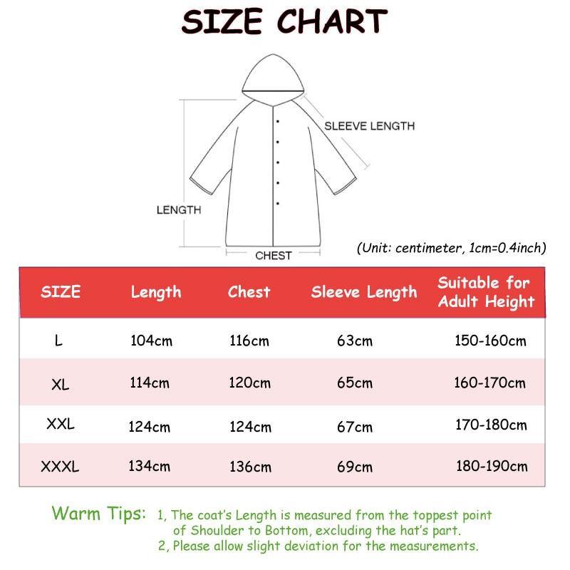 Hooded Elegant Thick Unisex Raincoat - Image 7