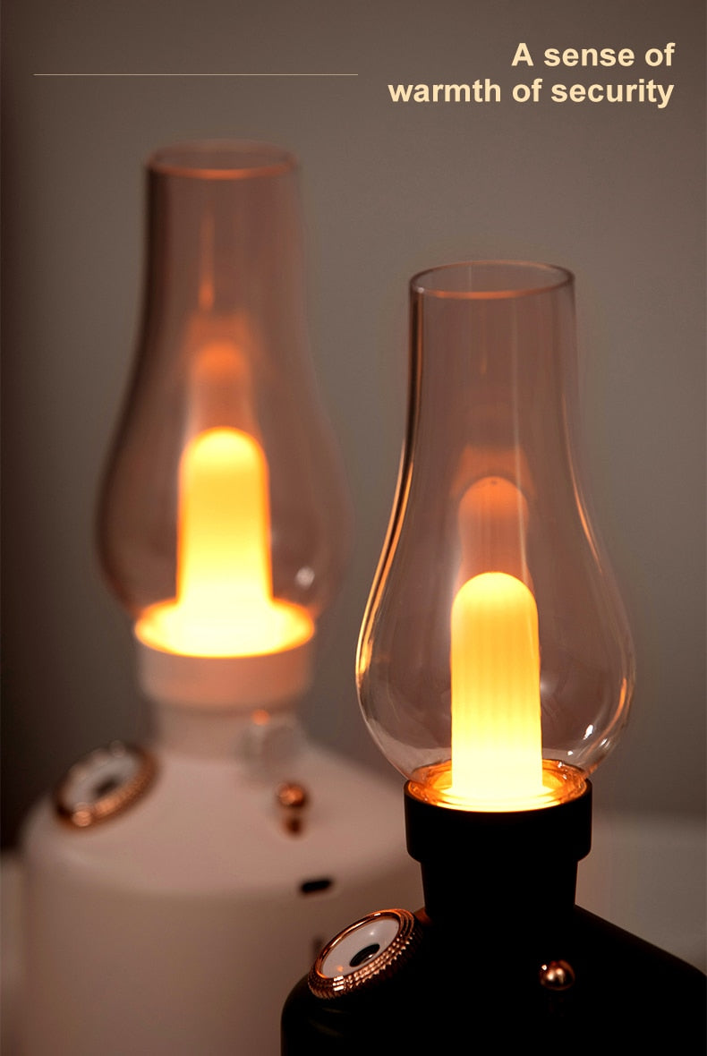 Retro Air Humidifier Wireless Aroma Diffuser Lamp - Image 5
