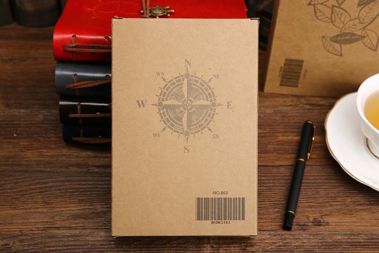 Retro PU Leather Pirate Spiral Notebook - Image 5