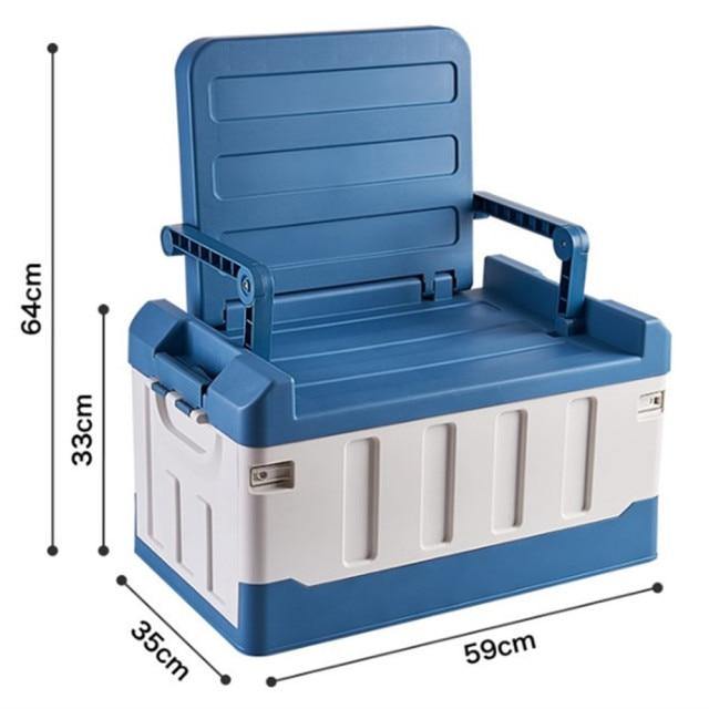 Portable Travel Storage Box Chair - Image 9