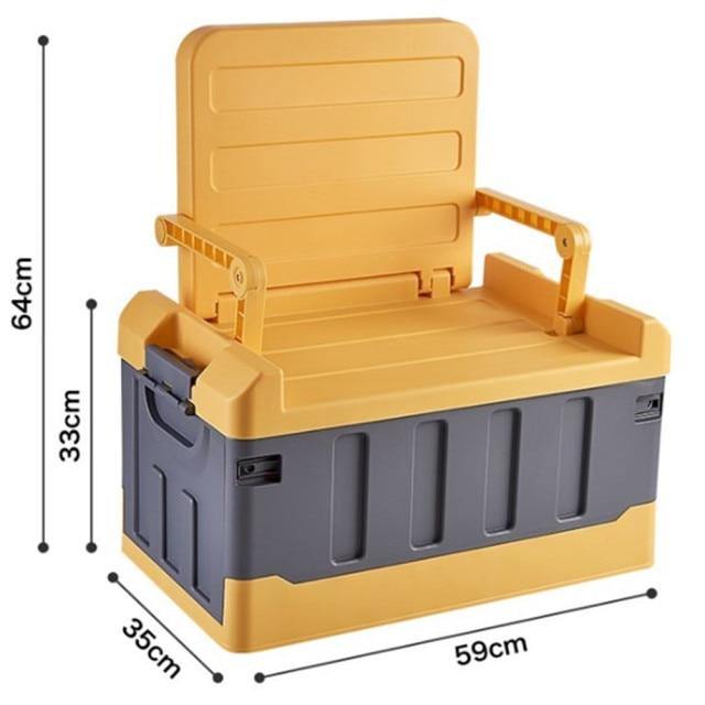 Portable Travel Storage Box Chair - Image 7