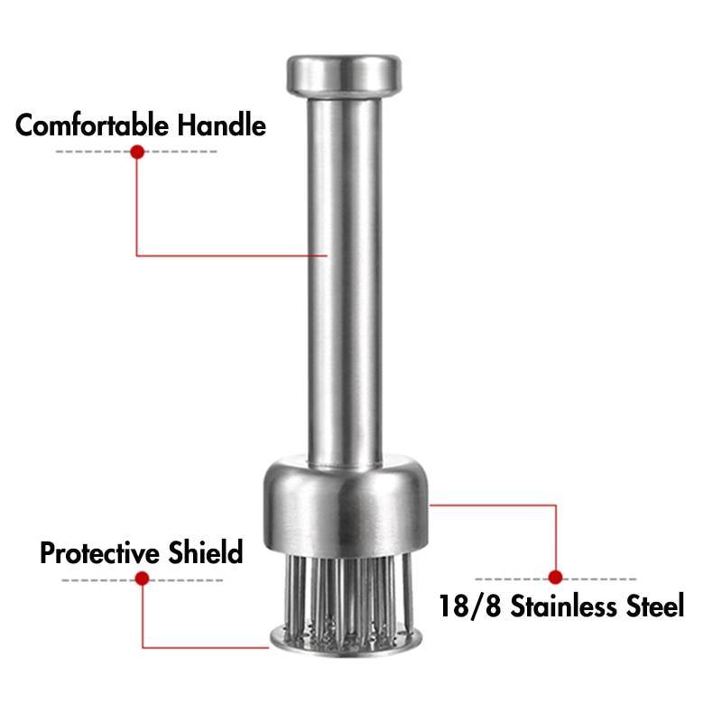 Stainless Steel Ultra Sharp Meat Tenderizer - Image 7