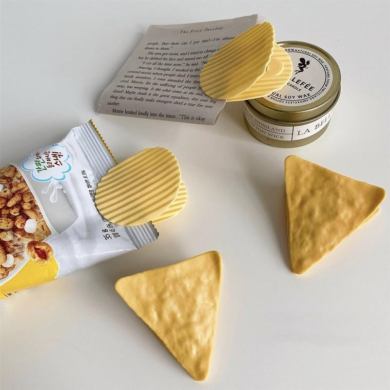4pcs Chips Shape Bag Sealer Clips - Image 0