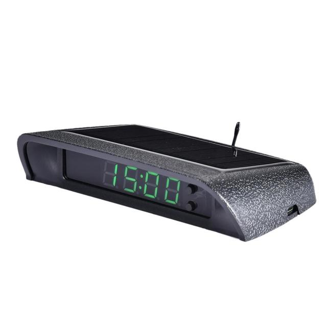 Solar Powered Car Dashboard Digital Clock - Image 6