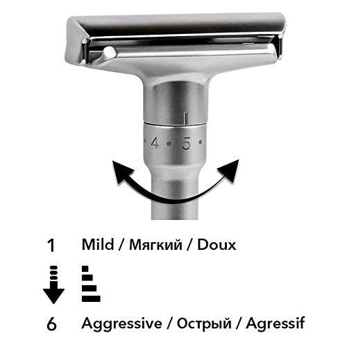 Titanium Blades Man Safety Razor - Image 3