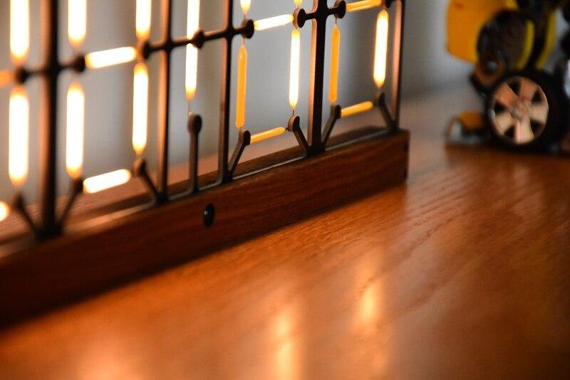 Nordic Double-Sided LED Clock - Image 11