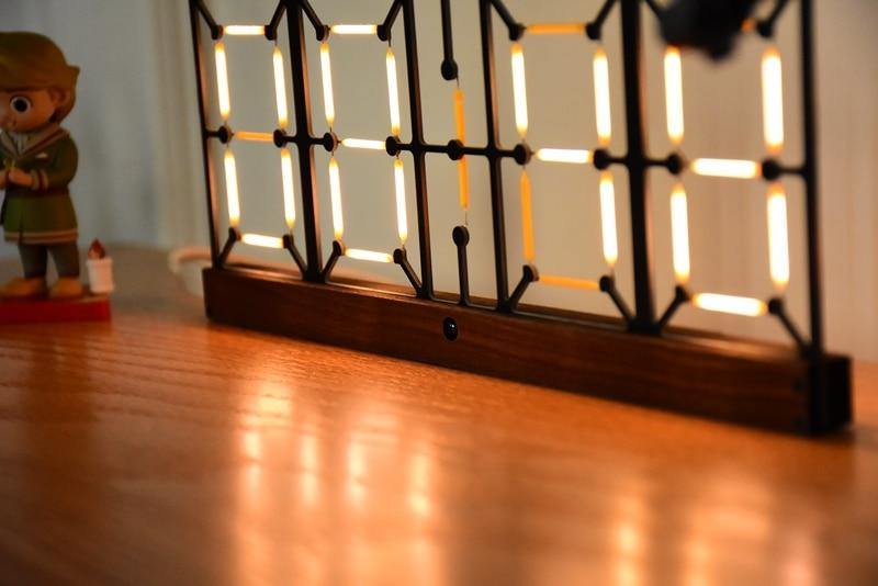Nordic Double-Sided LED Clock - Image 4