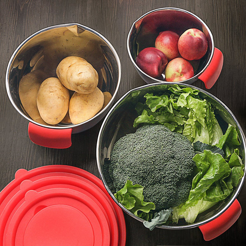 Non-Slip Multifunctional Grater Mixing Bowls - Image 1