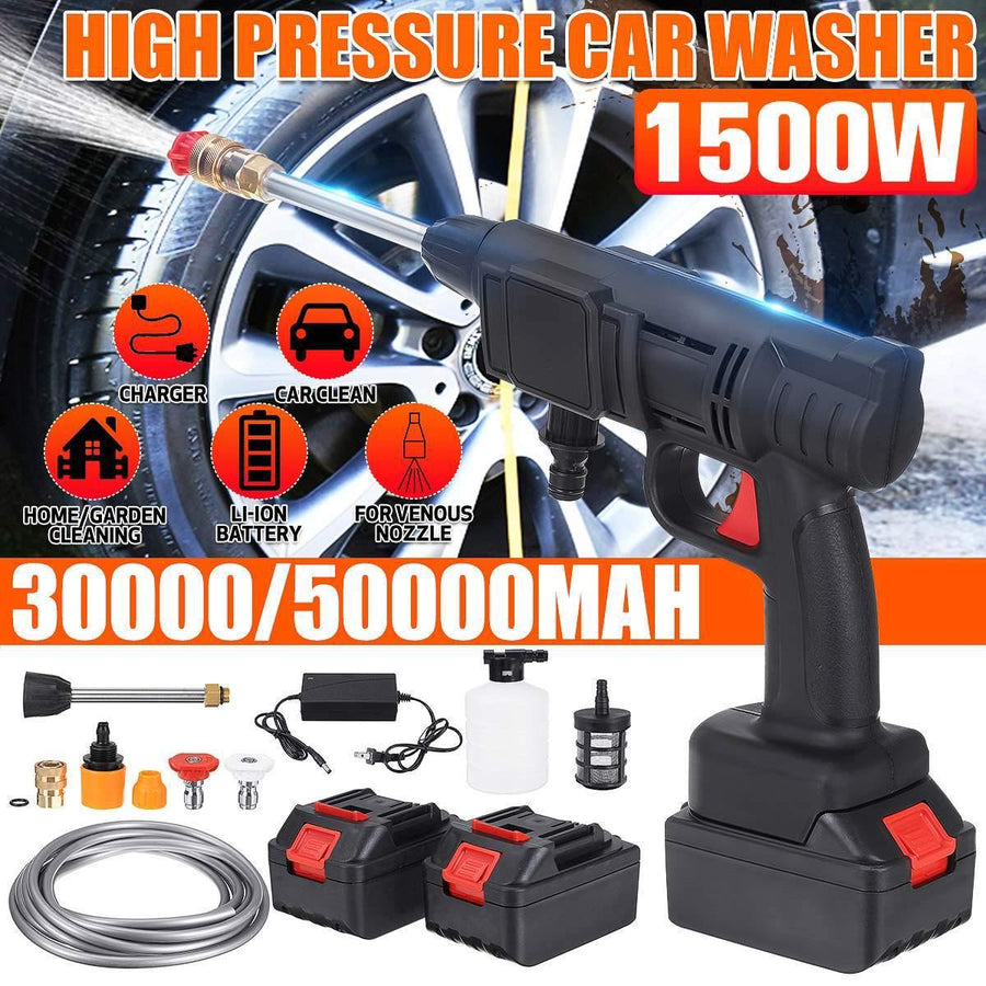 High Pressure Electric Cordless Car Washer Gun - Image 1