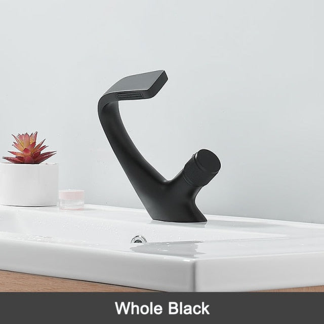 Creative Chrome Waterfall Elegant Faucet - Image 4