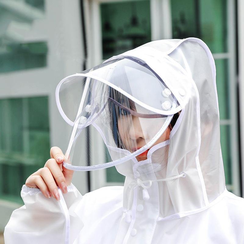 Hooded Windproof Bike Raincoat - Image 2