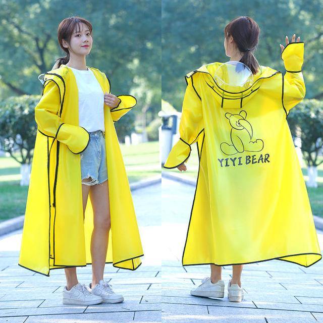 Hooded Windproof Bike Raincoat - Image 11