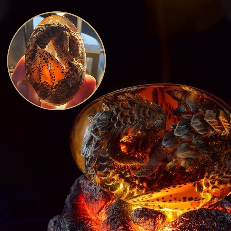 Crystal Lava Dragon Egg Home Decor - Image 1
