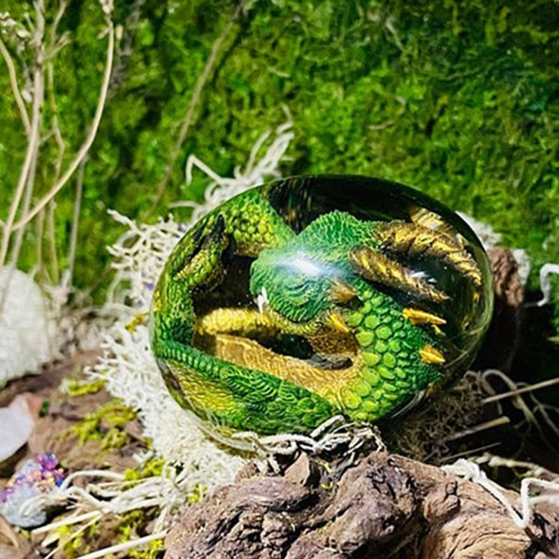 Crystal Lava Dragon Egg Home Decor - Image 2