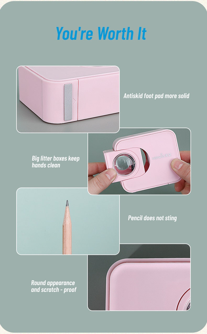 Automatic Mini USB Pencil Sharpener - Image 1