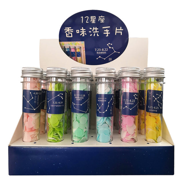 Mini Flower Colorful Foaming Paper Soap - Image 13