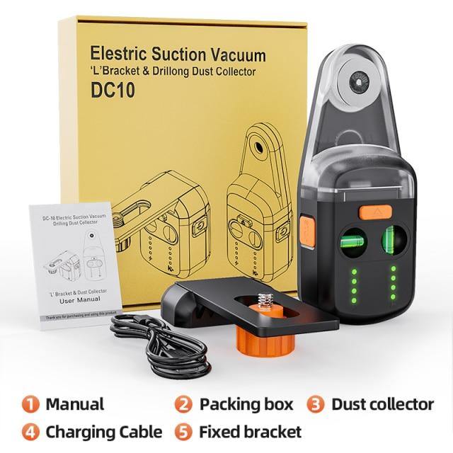 Drill-Free Cordless Drill Dust Collector Tool - Image 6