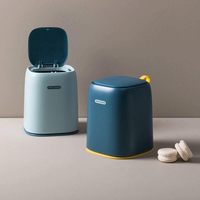 Mini Desktop Portable Trash Can - Image 1