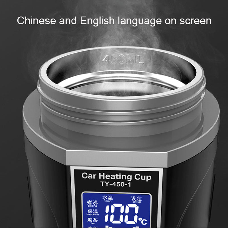 Smart Heating Digital Car Thermos - Image 9