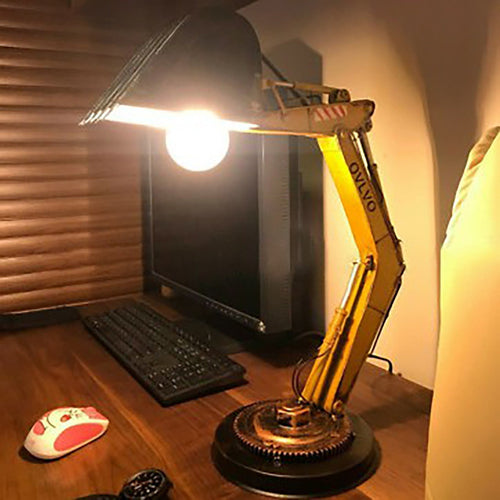 Unique Excavator Table Lamp - Image 0