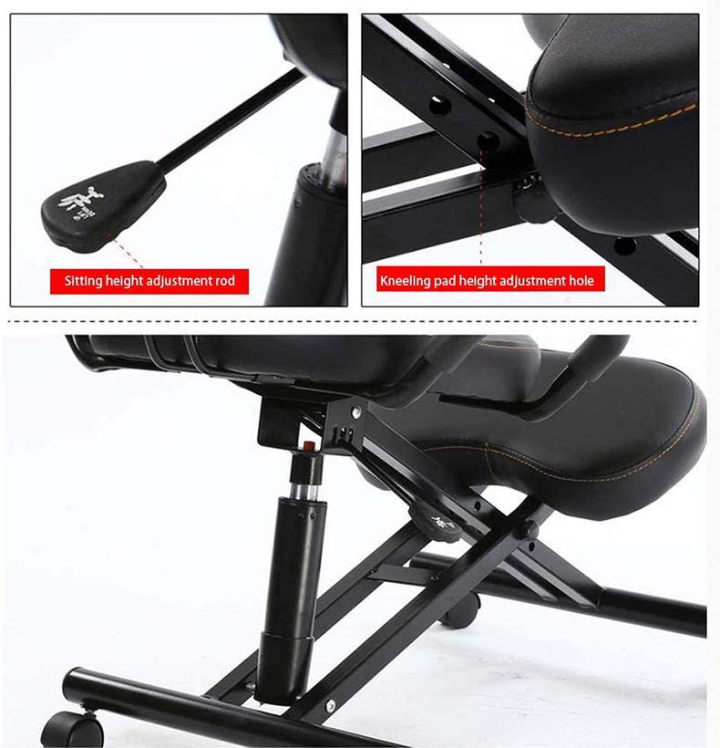 Ergonomic Height Adjustable Knee Support Chair - Image 4