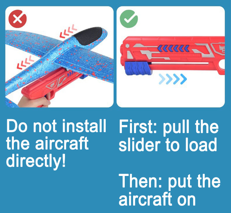Foam Plane Launcher Toy - Image 8