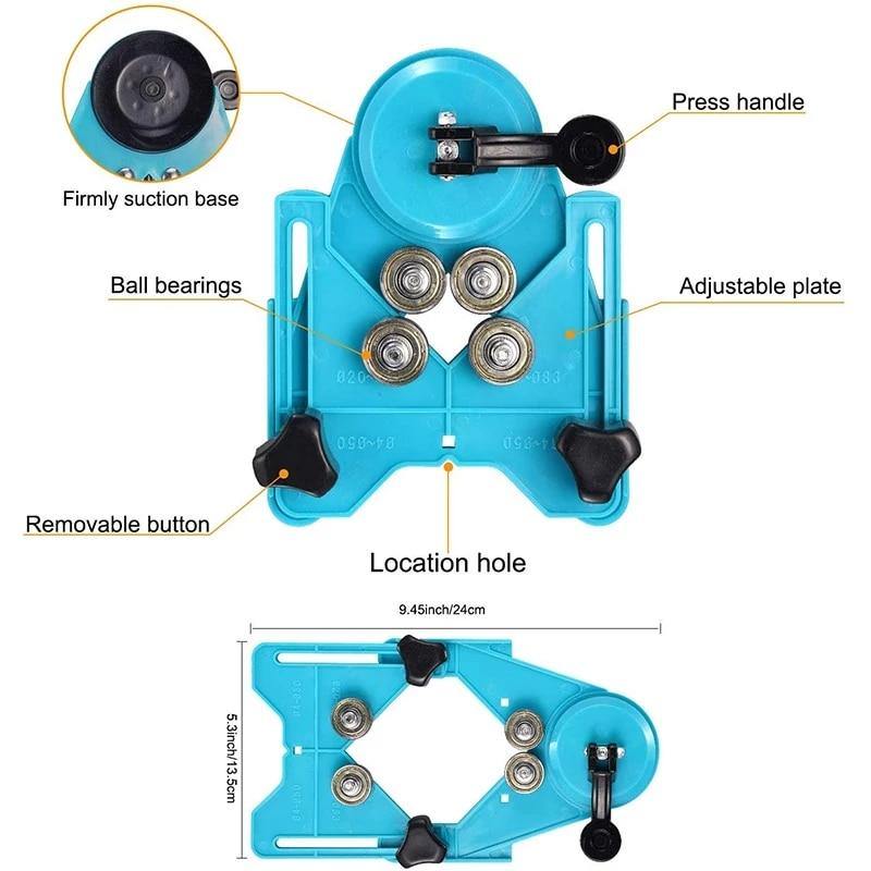 Adjustable Diamond Drill Locator Holder Set - Image 5