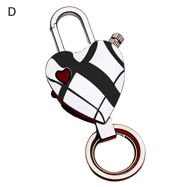 Stylish Heart Permanent Keychain Match Lighter - Image 8