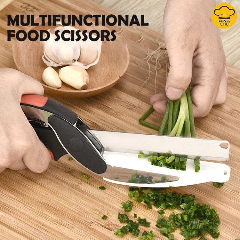 2in1 Multifunctional Simple Kitchen Scissor - Image 1