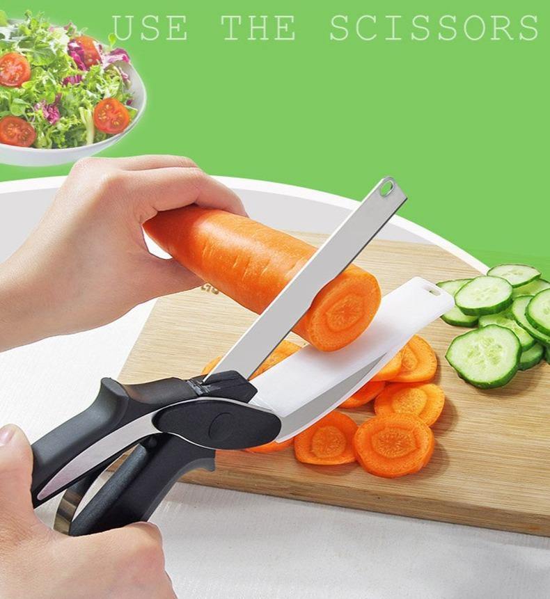 2in1 Multifunctional Simple Kitchen Scissor - Image 8