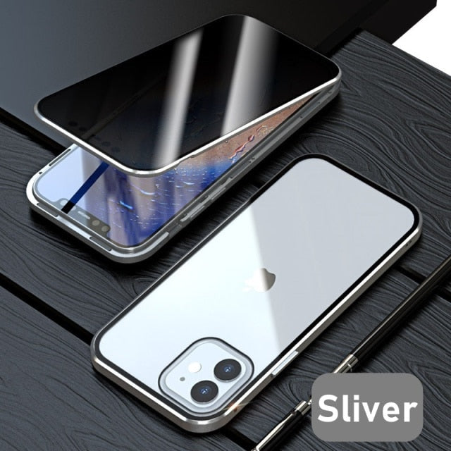 Magnetic Protective Anti-Spy iPhone Case - Image 10