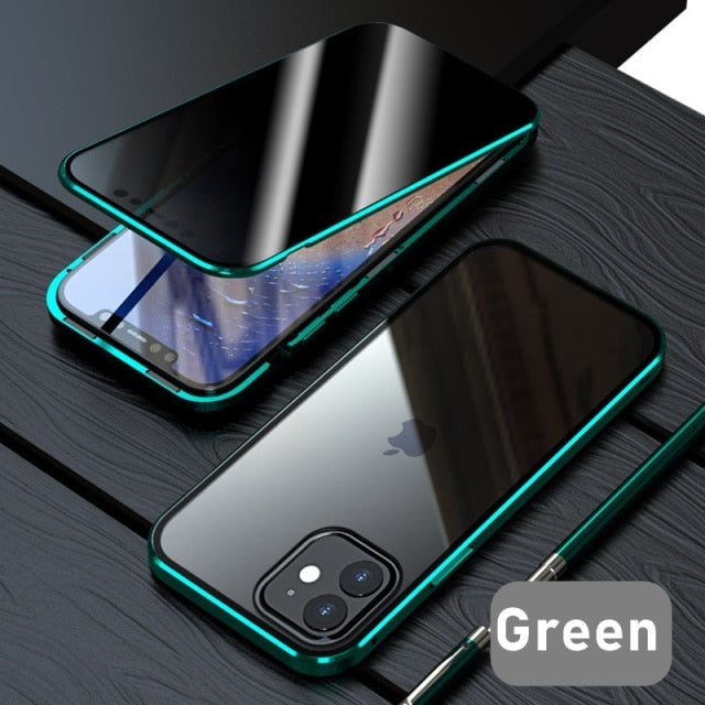 Magnetic Protective Anti-Spy iPhone Case - Image 4