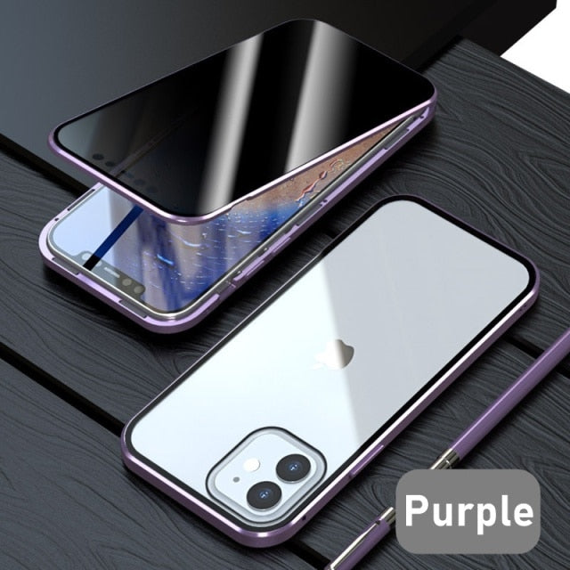 Magnetic Protective Anti-Spy iPhone Case - Image 5
