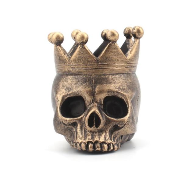 Mini Skull Head Candle Holder Mold - Image 3