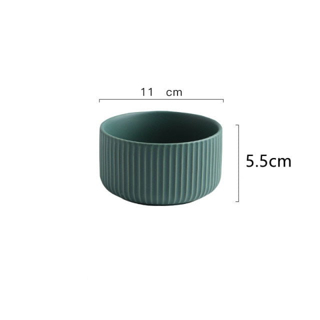 Colorful Ceramic Dinner Plate - Image 16