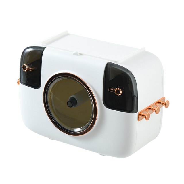 Wall Mounted Camera Shape Bathroom Tissue Box - Image 4