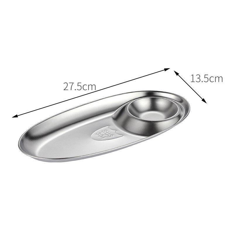 2in1 Sauce Snack Plate - Image 4