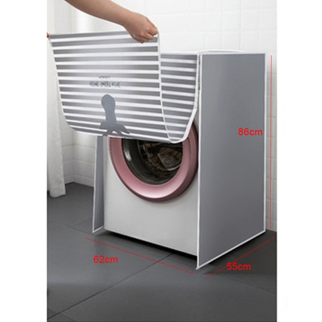 Waterproof Washing Machine Animals Dust Cover - Image 11