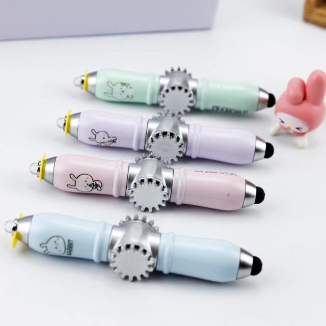 Led Light Fidget Spinner Pen - Image 2