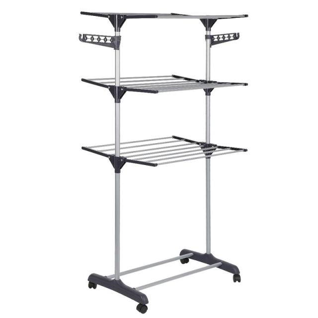 Foldable Multi-Layer Clothes Hanger Rack Stand - Image 7