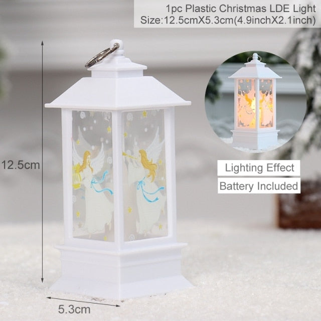 Holiday Christmas Noel Snowman Lantern - Image 11