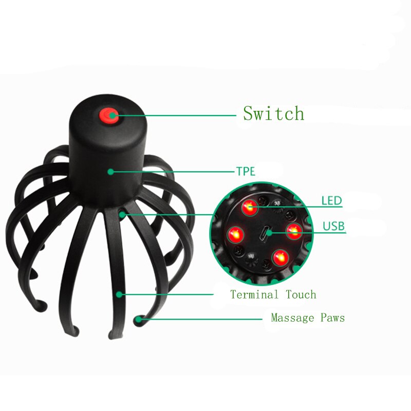 Electric Hair Stimulation Head Massager - Image 7